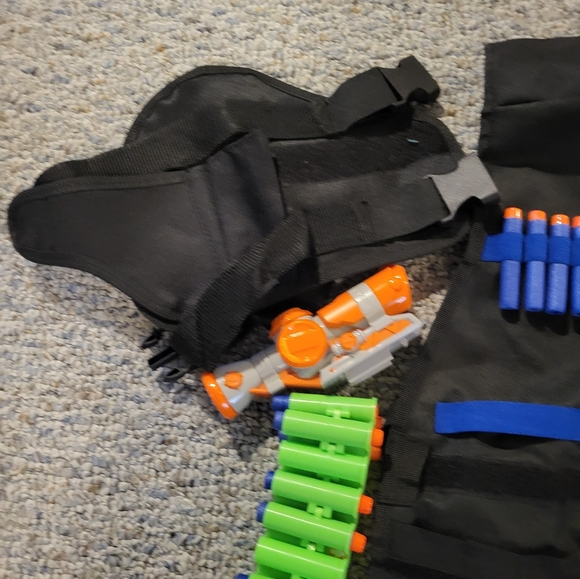 Soft Dart Tactical Vest & Accessories Belt Soft Dart Holder Scope - Picture 4 of 5